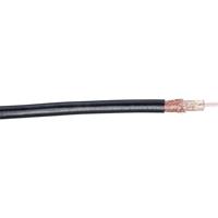SSB Electronic 60600 Coaxkabel Buitendiameter: 10.20 mm AIRCOM PREMIUM 50 Ω 75 dB Zwart per meter - thumbnail