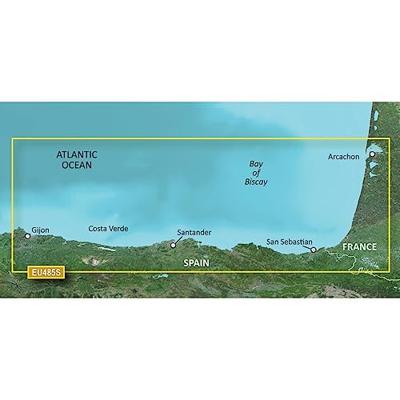 Nieuw-GARMIN VEU485S FUENTERRABIA NAAR GIJON BLUECHART G2 VISION - 30797