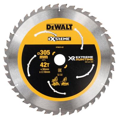 DeWalt Accessoires DT99574-QZ XR 305mm x 30mm 42T CSB Extreme Runtime - DT99574-QZ