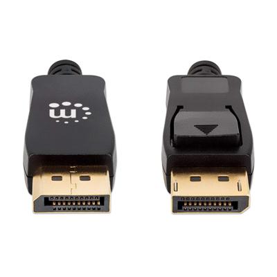 Manhattan 353595 DisplayPort-kabel DisplayPort Aansluitkabel DisplayPort-stekker, DisplayPort-stekker 1.00 m Zwart 8K UHD
