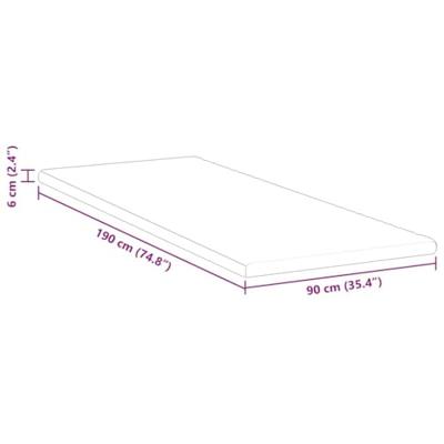 Matraspads Wit 90 x 190 cm 100% polyester jacquard stof Matraspads Wit 90 x 190 cm 100% polyester jacquard stof