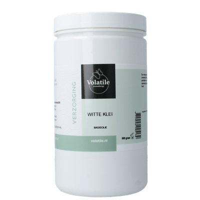 Volatile Witte klei poeder 500 Gram