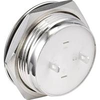 TRU COMPONENTS TC-9563744 Druktoets 12 V 0.005 A 1x uit/(aan) Contact element (Ø x h) 17.8 mm x 14.5 mm IP65 1 stuk(s) Bulk - thumbnail