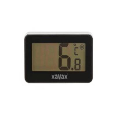 Xavax digitale thermometer voor koelkast vrieskast en vrieskist zwart