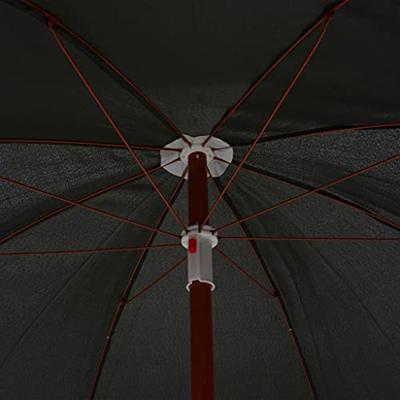 VidaXL Parasol met stalen paal 180 cm antracietkleurig VidaXL Parasol met stalen paal 180 cm antracietkleurig