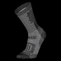 Icebreaker Merino Hike+ Mountaineer Mid Calf Wandelsok Heren Jet Heather/Black L - thumbnail