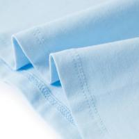 Kindershirt 92 zachtblauw - thumbnail