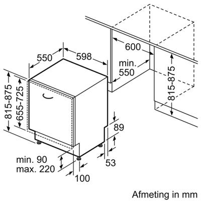 Bosch SMV4EMX71S Vaatwasser - thumbnail