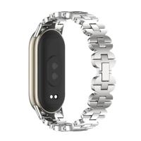 Stalen armband - Zilver - Xiaomi Smart Band 8 / 9 / 10 - thumbnail