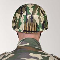 Legerhelm Camouflage Volwassenen - thumbnail