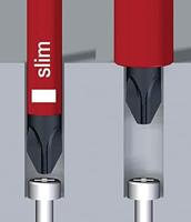 Wiha Phillips-Schraubendreher PH2 SoftFinish-slimFix VDE1000V 35394 VDE Kruiskop schroevendraaier PH 2 Koplengte: 100 mm DIN ISO 8764, DIN EN 60900 - thumbnail