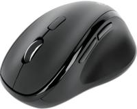 Manhattan 190237 Ergonomische muis Draadloos Optisch Zwart 3 Toetsen 800 dpi, 1200 dpi, 1600 dpi Ergonomisch, Geïntegreerd scrollwiel - thumbnail