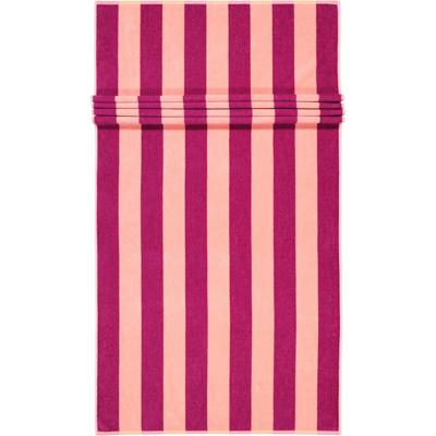 Cawö Cawo Beach Tropical Streifen Strandlaken 80x180 sunset