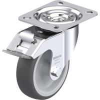 Blickle L-PATH 100G-FI Zwenkwiel met rem Wieldiameter: 100 mm Draagvermogen (max.): 200 kg 1 stuk(s) - thumbnail