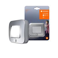 LEDVANCE NIGHTLUX® Hall L 4058075260672 LED-nachtlamp met bewegingsmelder Vierkant LED Neutraalwit Zilver - thumbnail