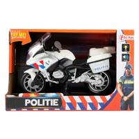 Toi-Toys Politiemotor nederlands met licht en geluid - thumbnail
