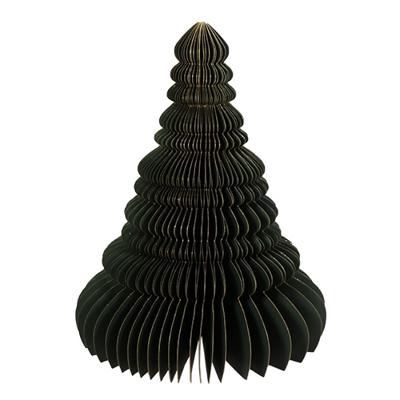 Papieren kerstboom glitter 40 cm donkergroen kerstversiering Buitengewoon de Boet - Buitengewoon de boet Papieren kerstboom glitter 40 cm donkergroen kerstversiering Buitengewoon de Boet - Buitengewoon de boet