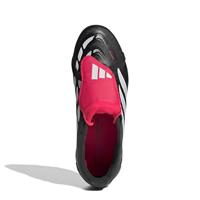 adidas Predator League FT Gras Voetbalschoenen (FG) Kids Zwart Wit Rood - thumbnail