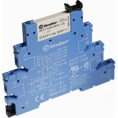 Finder 38.51.0.012.0060 Relaismodule (modulair) Nominale spanning: 12 V/DC, 12 V/AC Schakelstroom (max.): 6 A 1x wisselcontact Tray 1 stuk(s) Finder 38.51.0.012.0060 Relaismodule (modulair) Nominale spanning: 12 V/DC, 12 V/AC Schakelstroom (max.): 6 A 1x wisselcontact Tray 1 stuk(s)