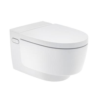 Geberit Douche WC AquaClean Mera Classic met Geurafzuiging Warme Luchtdroging en Ladydouche met Softclose en Deksel Wit Geberit Douche WC AquaClean Mera Classic met Geurafzuiging Warme Luchtdroging en Ladydouche met Softclose en Deksel Wit