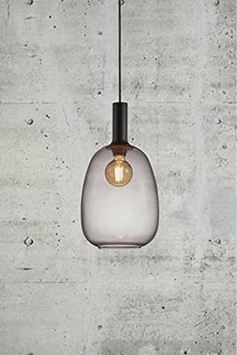 Nordlux Glazen hanglampAlton Ø 23cm smoke glas - 47303047