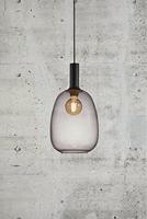 Nordlux Glazen hanglampAlton Ø 23cm smoke glas - 47303047 - thumbnail