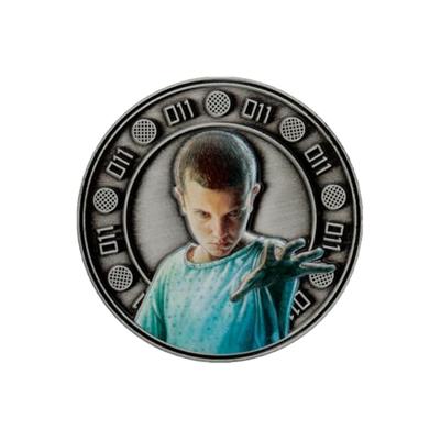 Stranger Things Collectable Coin Eleven & Hopper 4 cm - thumbnail
