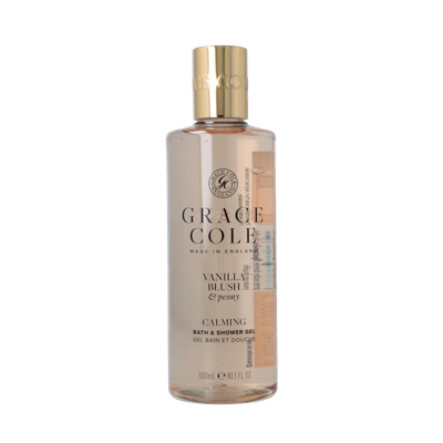 Grace Cole Vanilla blush & peony bath & shower gel 300 Milliliter