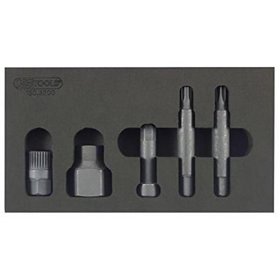KS Tools 150.3110 Veeltand-bit M10 Chroom-vanadium staal 1 stuk(s)