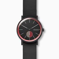 Horlogeband Skagen SKW6540 Onderliggend Silicoon Zwart 22mm - thumbnail