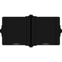 PROAQA Kopp SWD opbouw stopcontact RA dubbel horizontaal - 4628420 - thumbnail