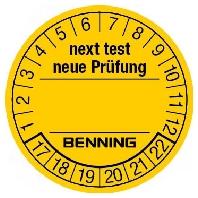 BENNING Test Etiketten (300 St.)