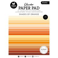 Studio Light • essentials unicolor paper pad shades of orange - thumbnail