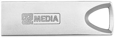 MyMEDIA My Alu USB 2.0 Drive USB-stick 32 GB Zilver 69273 USB-A 2.0 MyMEDIA My Alu USB 2.0 Drive USB-stick 32 GB Zilver 69273 USB-A 2.0