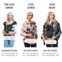 ByKay Click Carrier Deluxe draagzak Dark Jeans - thumbnail