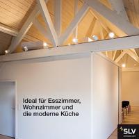 SLV 143941 230V-railsysteem lamp 11 W Wit - thumbnail