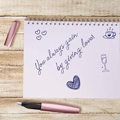 Pelikan Twist vulpen, op blister, roze (Girly Rose)