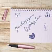 Pelikan Twist vulpen, op blister, roze (Girly Rose) - thumbnail