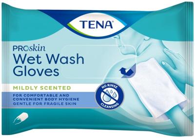 TENA Wet Wash Glove Mildly Scented TENA Wet Wash Glove Mildly Scented