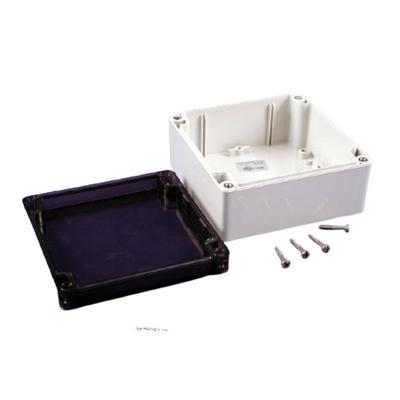 Hammond Electronics 1554N2GYSL Universele behuizing 120 x 120 x 60 Polycarbonaat Grijs 1 stuk(s)