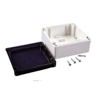 Hammond Electronics 1554N2GYSL Universele behuizing 120 x 120 x 60 Polycarbonaat Grijs 1 stuk(s) - thumbnail