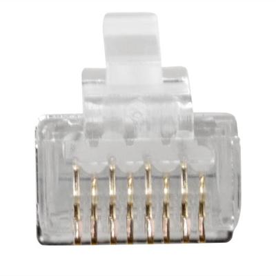ACT RJ45 (8P/8C) CAT6A afgeschermde modulaire connector voor ronde kabel