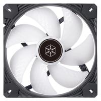Silverstone SST-SF140B-ARGB koelsysteem voor computers Moederbord Ventilator 14 cm Zwart 1 stuk(s) - thumbnail