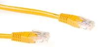 ACT IB4107 U/UTP CAT6A Patchkabel Geel - 7 meter - thumbnail