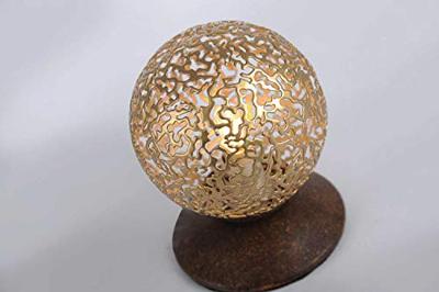 Paul Neuhaus Tafellamp Greta Ø 10 cm bruin