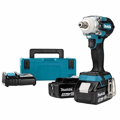 Makita DTW301RTJ | Accu Slagmoersleutel | SET | 18V | 2 x 5.0 Ah Accu en snellader | In Mbox