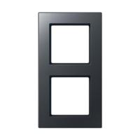 Jung AC582BFANM Frame 2-voudig Antraciet 1 stuk(s) - thumbnail