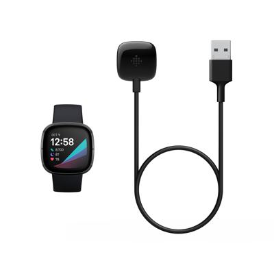 Official Fitbit Versa 3 / Sense Charging Cable ,Black
