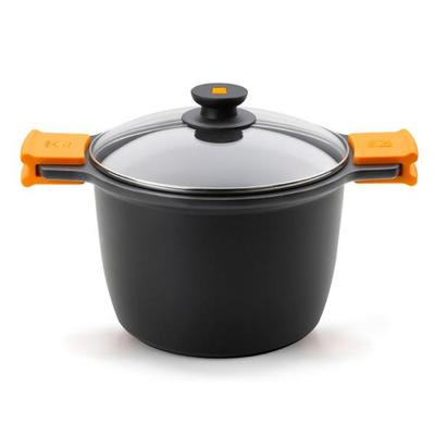 Pot met Glazen Deksel BRA Efficient Afmetingen Ø 20 cm