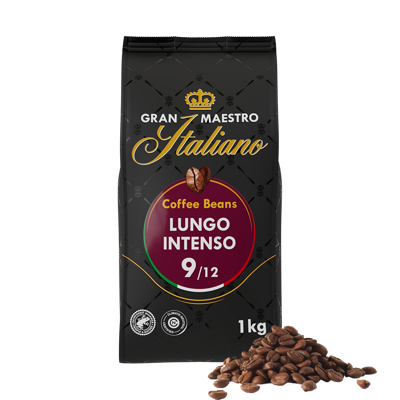 Gran Maestro Italiano Lungo Intenso - Koffiebonen 1 KG Gran Maestro Italiano Lungo Intenso - Koffiebonen 1 KG